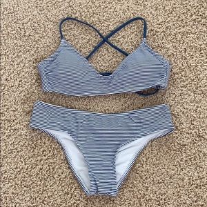 Target Striped Bikini Set